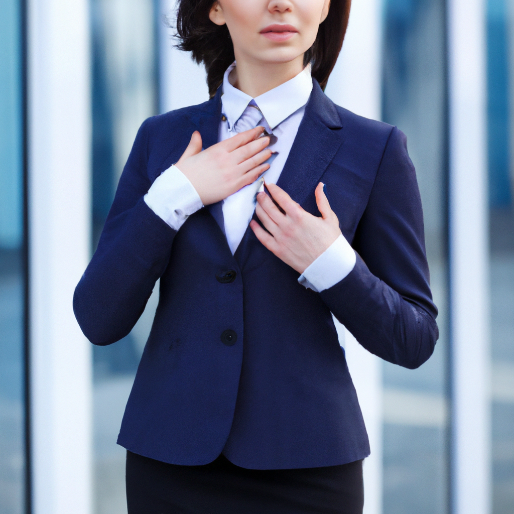 Elegante empreendedora em traje de negócios